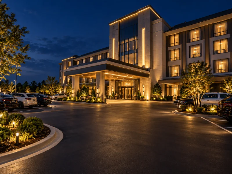 1 Club Hotel parking area
